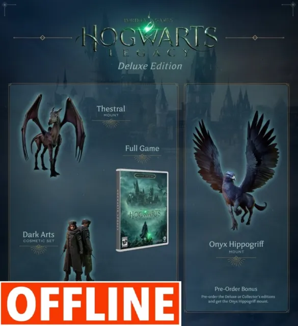 Hogwarts Legacy - Onyx Hippogriff Mount pre-order bonus DLC Steam
