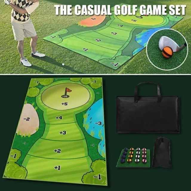 Das Casual Golf Spiel Golf Schlagmatte Set Golf Training Aid Ausrüstung Kit
