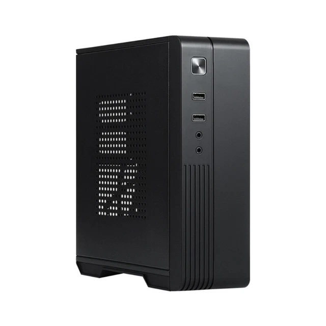 MX02 SMALL COMPUTER Case Mini ITX Chassis HTPC PC Case for Desktop ...