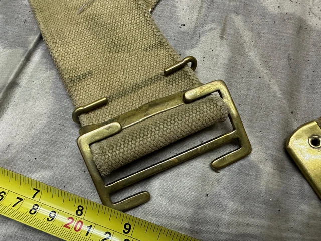 ORIGINAL WW1 BRITISH Army 08 Pattern Webbing Belt 40