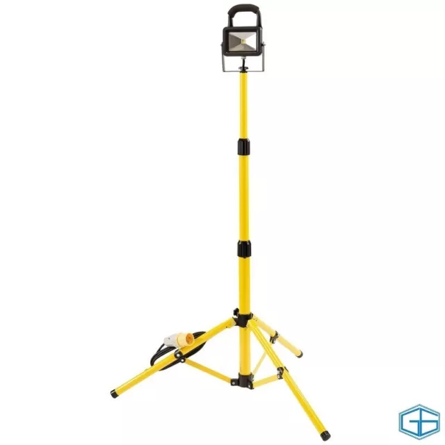 Draper 110V Cob Led Worklight With Tripod, 10W, 700 Lumens Stock No: 66049