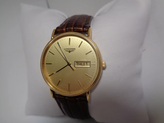 longines day date quartz