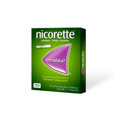 Nicorette Inhaleur 10mg 1 packs de 42 cartouches