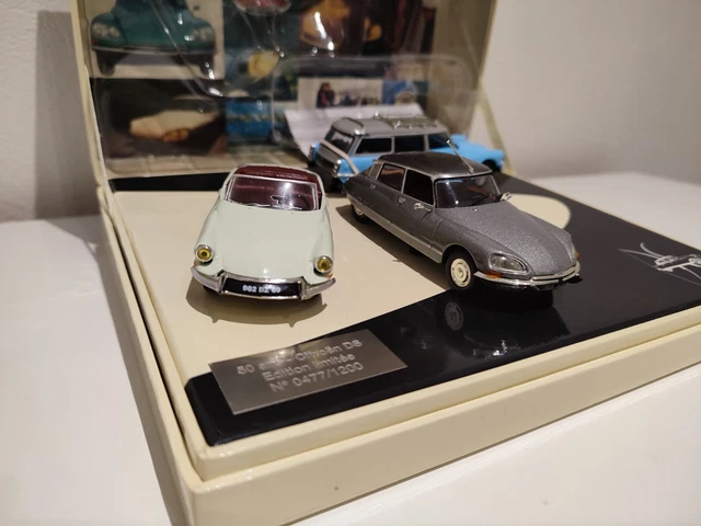 NOREV AU 1/43 Rare Coffret Édition Limitée 50 Ans Citroën Ds Voir Descriptif Tbe EUR 72,00 - FR