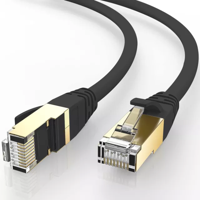 26AWG 40Gbps 2000Mhz Ultra Speed CAT 8 LAN Network Cable SFTP Patch Cord - AU
