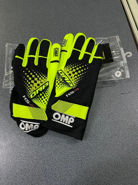 Kk02744E059Xl Ks-4 Gloves Giallo Fluo/Nero Tg. Xl