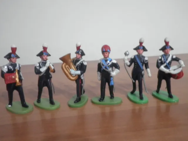 Lotto 360 Pezzi Nuovi Carabinieri Banda musicale in alta uniforme Anni 60/70 3