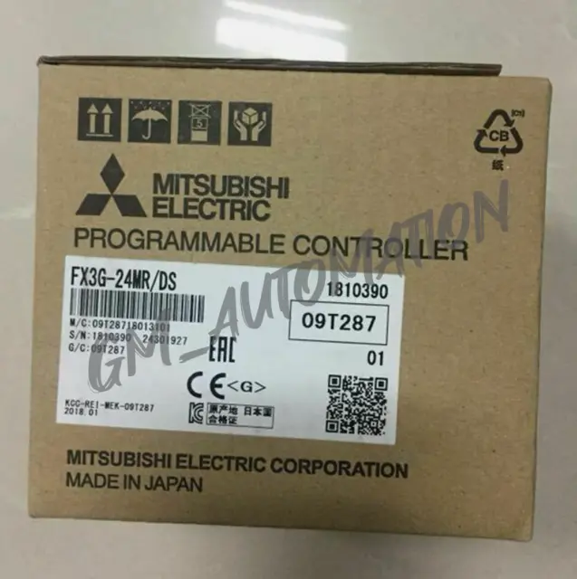 1PC New Mitsubishi PLC controller FX3G-24MR/DS Shipping DHL or FedEX