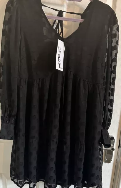 Black Vogue Dress, Size 10