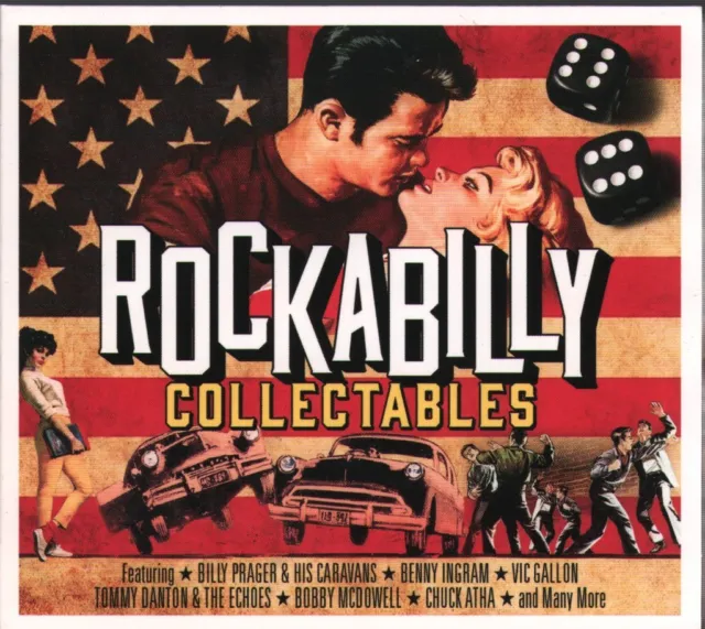 Various Artists Rockabilly Collectables triple CD Europe One Day Music 2015 3CD