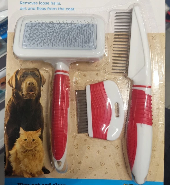 3 brosses pour chiens et chats 2