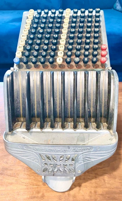 1920s Deco Brandt Automatic Cashier Machine - Original Working Collectors Piece