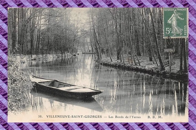 CPA 94 Villeneuve Saint Georges All Edges Of the Yerres