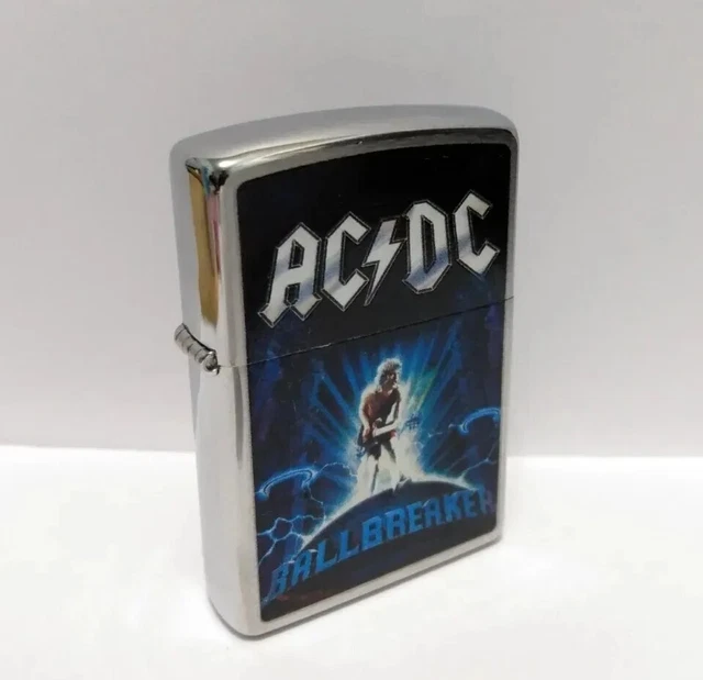 Zippo 2010 ACDC Ball Breaker Case No Insert No Box Read 3