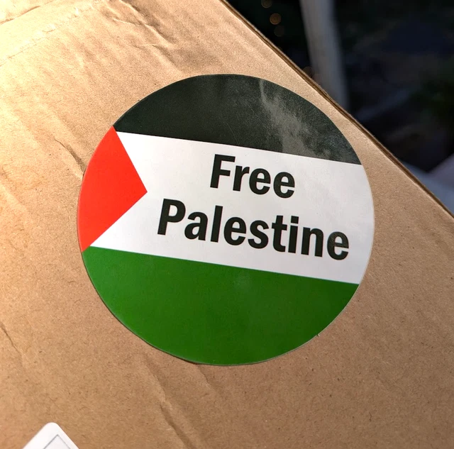 20X FREE PALESTINE Stickers - round 7cm. - AusPost $3.00 - PicClick AU