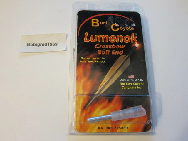 NEW Burt Coyote Lumenok Lighted Nock Crossbow Easton Beman LOTS More Listed AR5