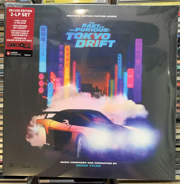 FAST AND THE FURIOUS TOKYO DRIFT Brian Tyler RSD 2022 NEW SEALED Vinyl 2-LP OST