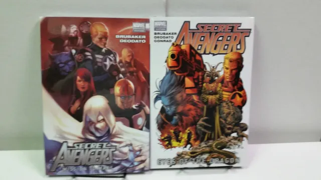 Secret Avengers By Brubaker Premium Hc Volumes 01, 02
