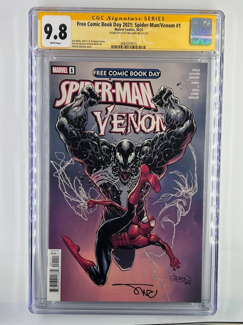 Freec Comic Book Day 2021 Spider-Man/Venom #1 CGC 9.8