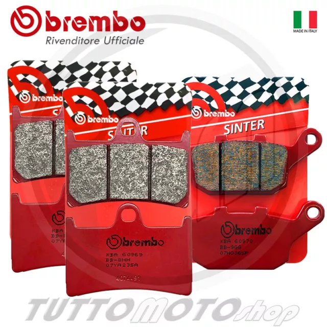 KIT PASTIGLIE BREMBO ROSSE YAMAHA MT-09 Tracer Abs 2014 2015 2016 2017 2018 2019