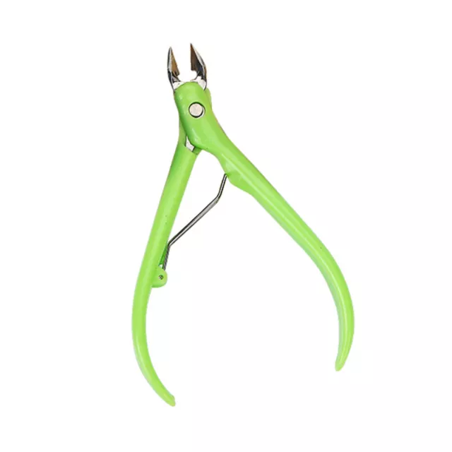 Professional Stainless Steel Cuticle Nipper Clipper with Plastic Handle