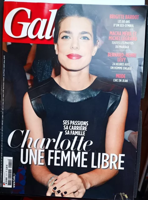 Gala Charlotte Casiraghi Brigitte Bardot Macha Meril Michel Legrand G Casadesus