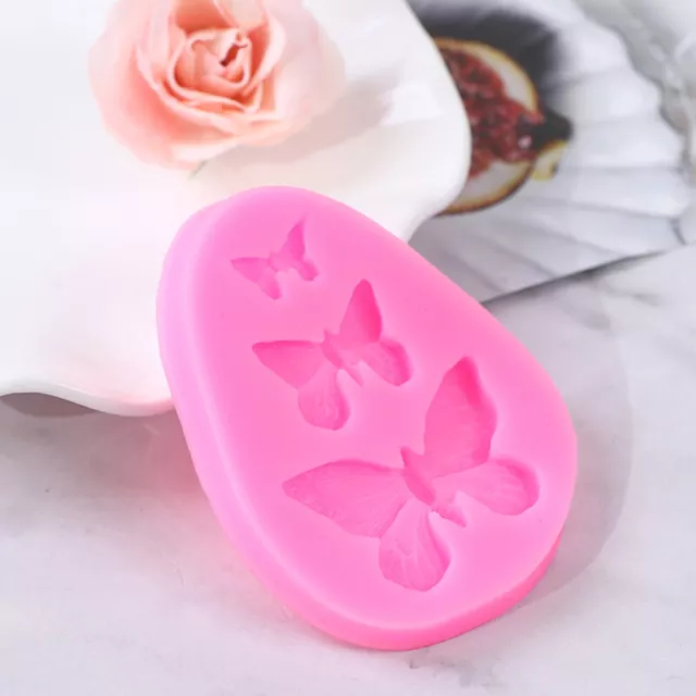 Butterfly Mold Silicone Baking Accessories 3D DIY Sugar Craft Fondant Cake D SN❤