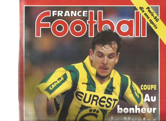 France Football N°1487 – Coupe D'Europe 1974 – St Etienne, Monaco, Nantes, Lyon – Superbe état