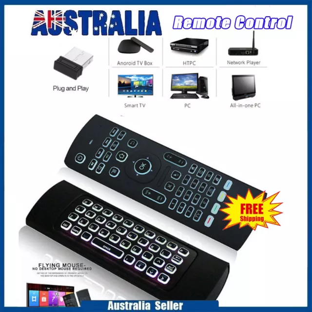 Wireless Remote Control Keyboard Air Mouse 2.4G For Android TV Box Mini PC