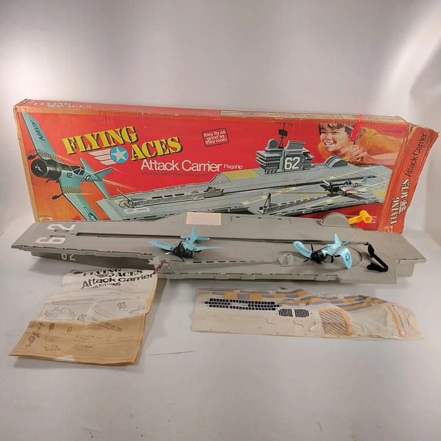 Mattel flying sales aces aircraft carrier