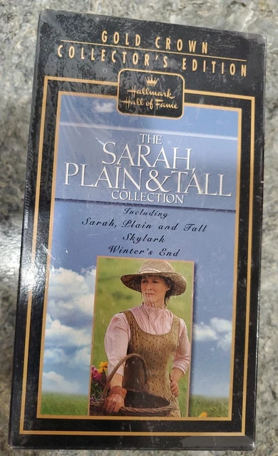 THE SARAH PLAIN & Tall Collection VHS Hallmark Hall of Fame Gold Crown