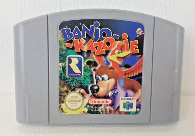 Banjo Dreamie Nintendo 64 N64 Video Game. Expansion Pak 