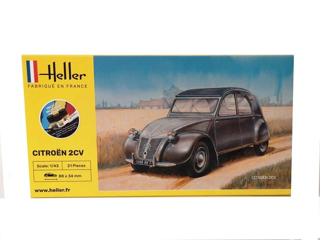 Maquette Citroën Traction Heller échelle 1/43 - Occasion En Bon état