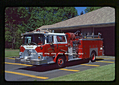 Millburn NJ E3 Mack CF pumper Fire Apparatus slide .