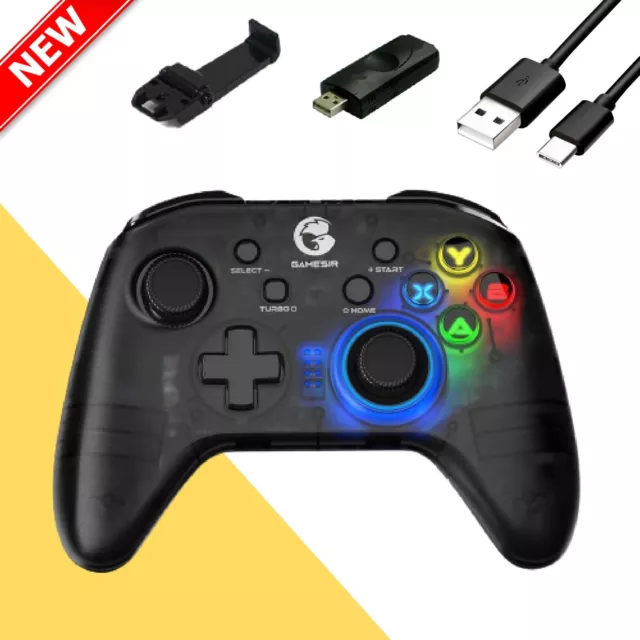 Wired Gaming USB Controller LED Backlight / Textured Keys For Windows PC Laptop