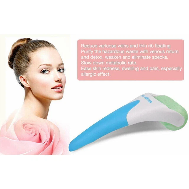 Ice Roller Cold Therapy Face Eye Body Cooling Massager Soothes Aching Muscles