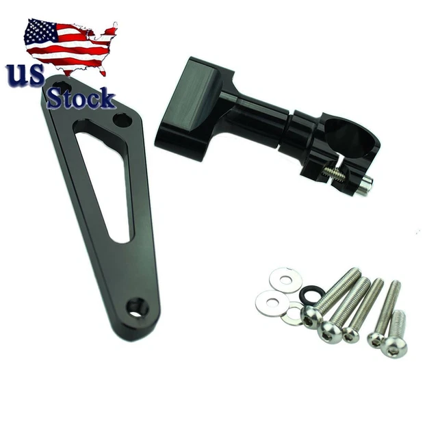 CNC Steering Damper Mount Kit Bracket Holder For Honda CB600F HORNET 2007-2016