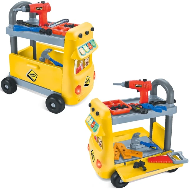Woopie Atelier DIY Poussette pour Enfants sur Roues Outil Set
