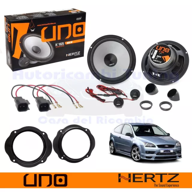 Par de Altavoces A 2 Bidireccional Hertz K165 Serie Uno Delantero para Ford II