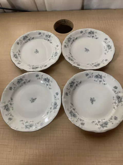 BLUE GARLAND Johann Haviland 6 1/8" Dessert Bread & Butter Plates Set of 4