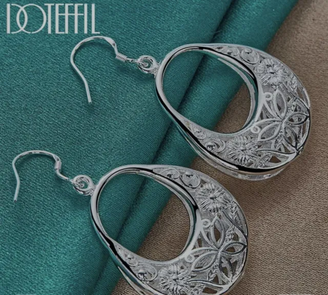 Orecchini Pendenti In Argento Sterling