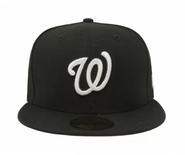 Washington Nationals WAS MLB Authentic New Era 59FIFTY Fitted Cap Hat Size 8