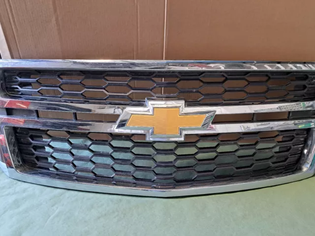 chevrolet chevy car front Chrome Grille 2015 2016 2017 2018 2020