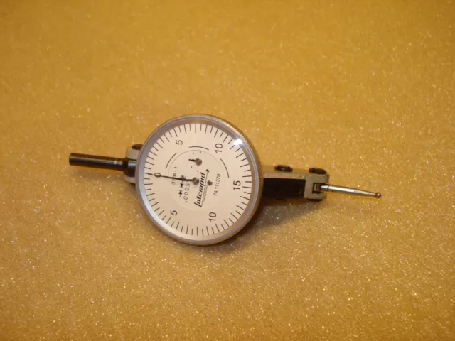 Interapid .0005" Dial Test Indicator 312B-1 Swiss Made Inspection Tool