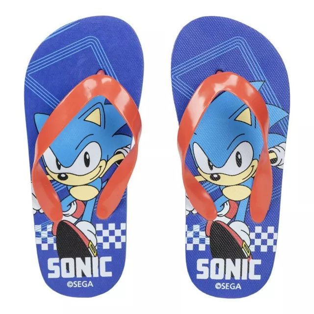 Flip Flops für Kinder Sonic Blau