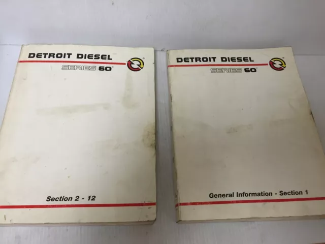 Detroit Diesel Series 60 And Natural Gas Parts Manual Catalog Qty Of 2