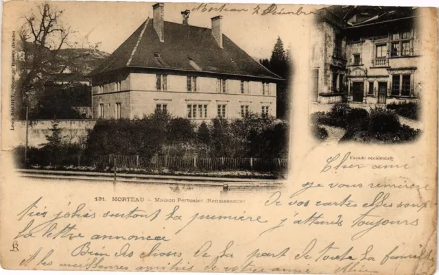 CPA MORTEAU - Maison Pertusier (Renaissance) (183305)