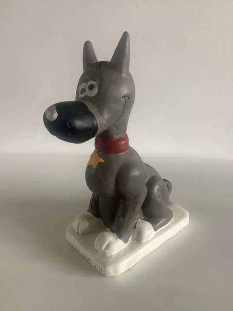 Figurine Rantanplan Lucky Luke - Licence Sing 1997, Plâtre, Collection BD