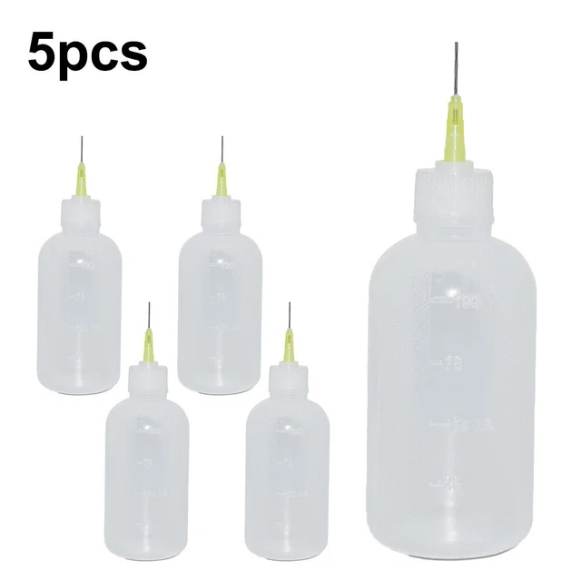 Plastic Bottles Glue Bottles Dispenser Equipment Kids Needlepoint Paly