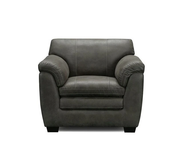 SCAFELL ARMCHAIR RESILIENCE fabric in Slate Grey RRP £629 FAST